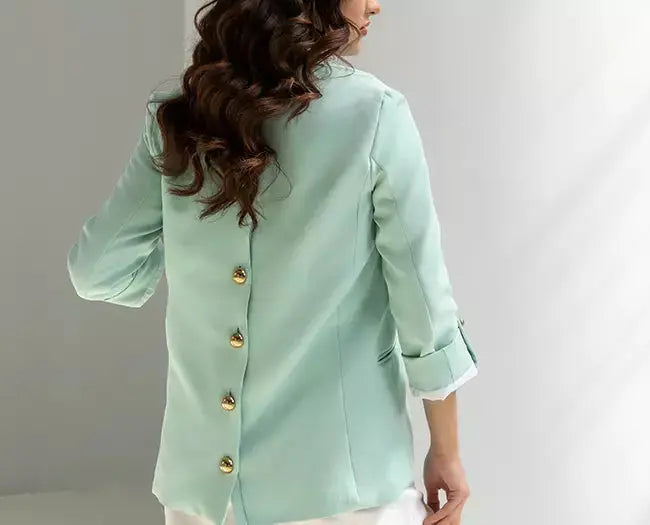 Discover our collection of blazers, jackets, and outerwear, featuring sleek leather pieces and stylish jackets for women. Perfect for adding a polished, edgy touch to any outfit with lasting comfort and style.