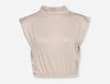 Cropped High neck undreshirt