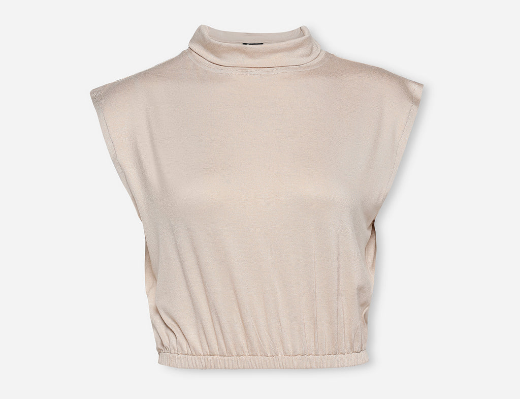 Cropped High neck undreshirt