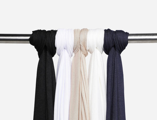 Scarf with invisible Under-Hijab with short cords