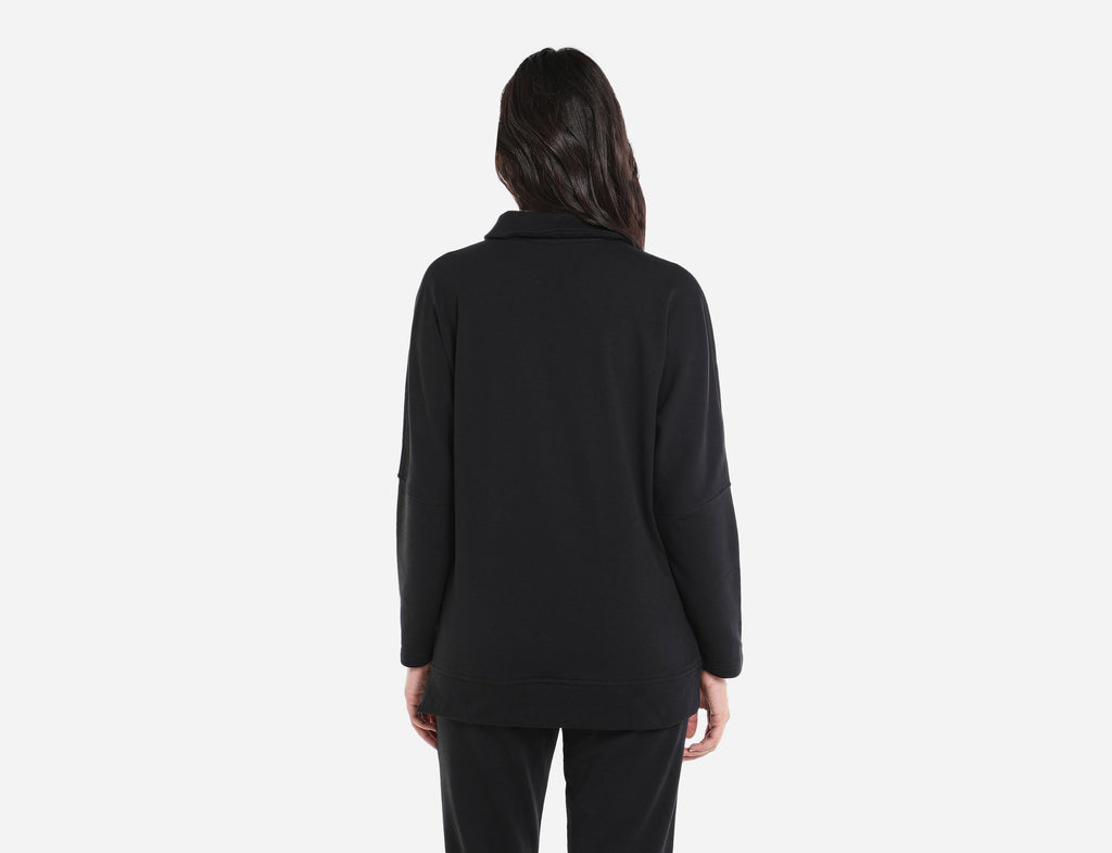 Front Split-Hem Sweatshirt