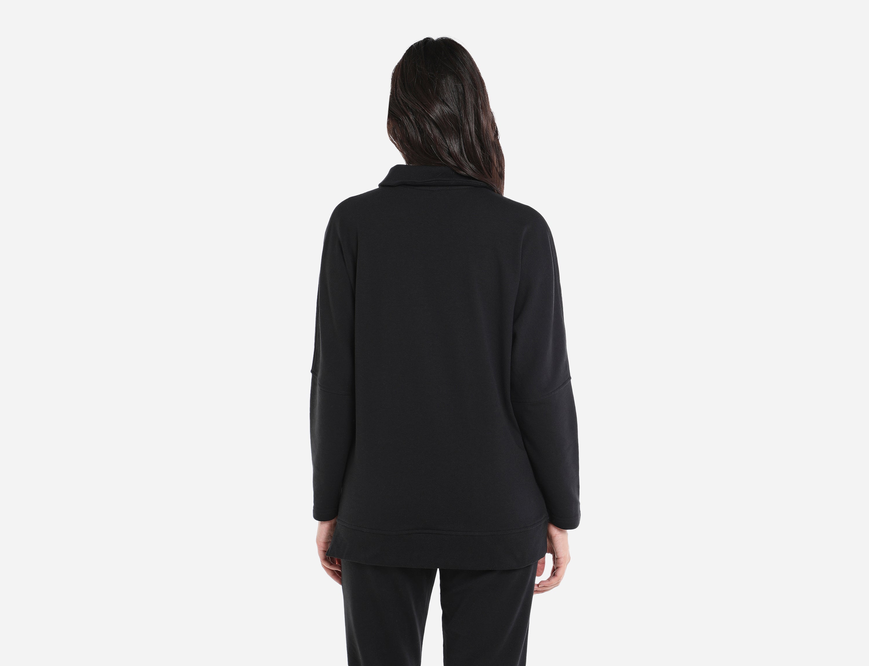 Front Split-Hem Sweatshirt