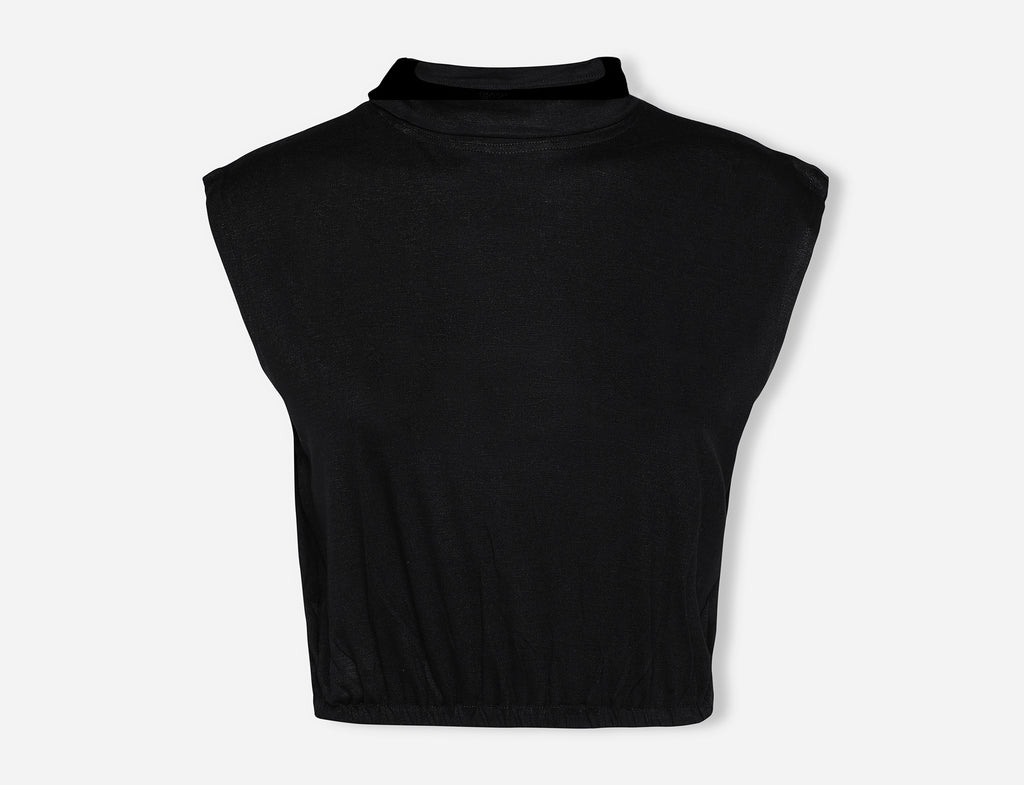Cropped High neck undreshirt