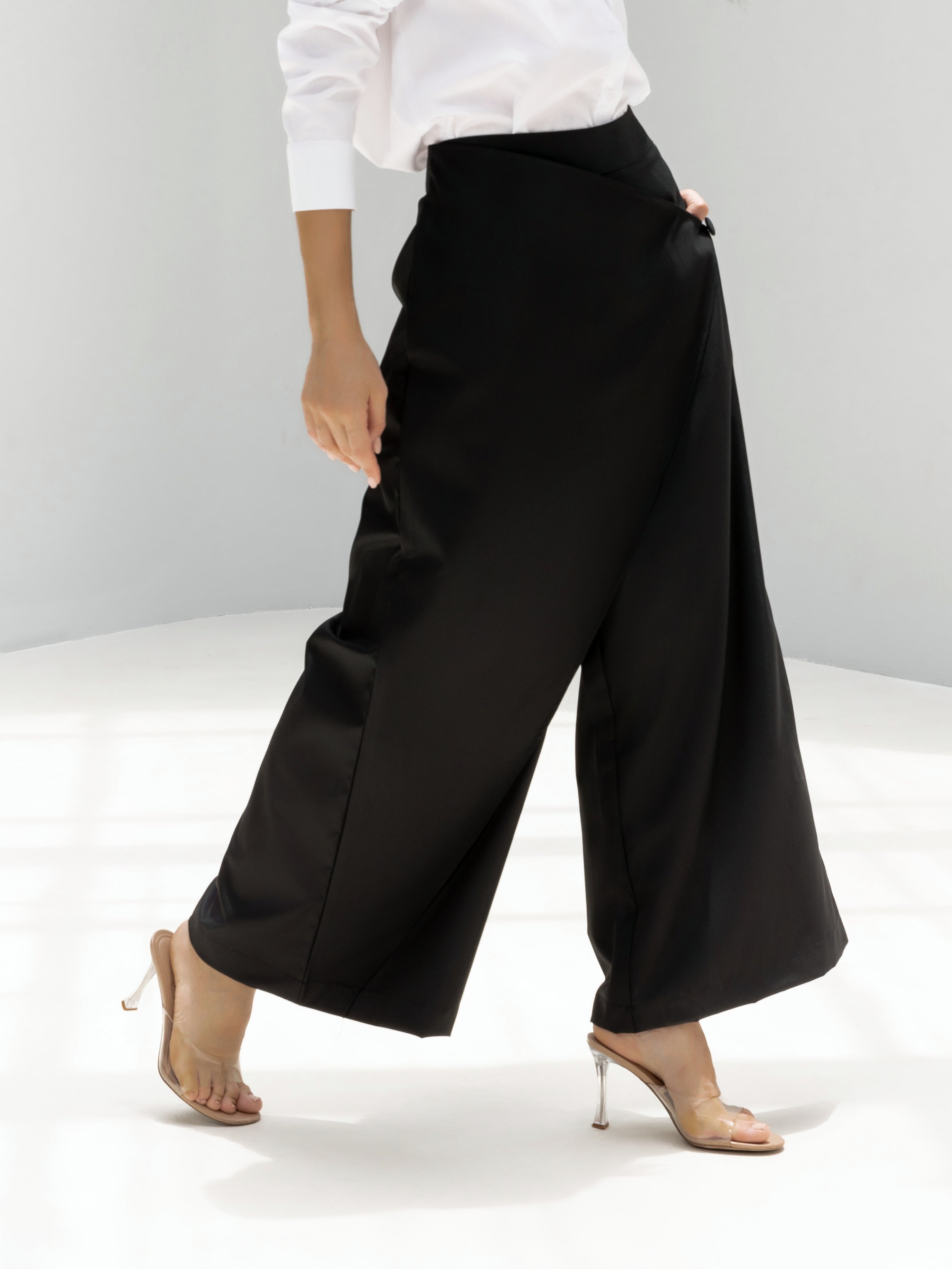Cross over pants