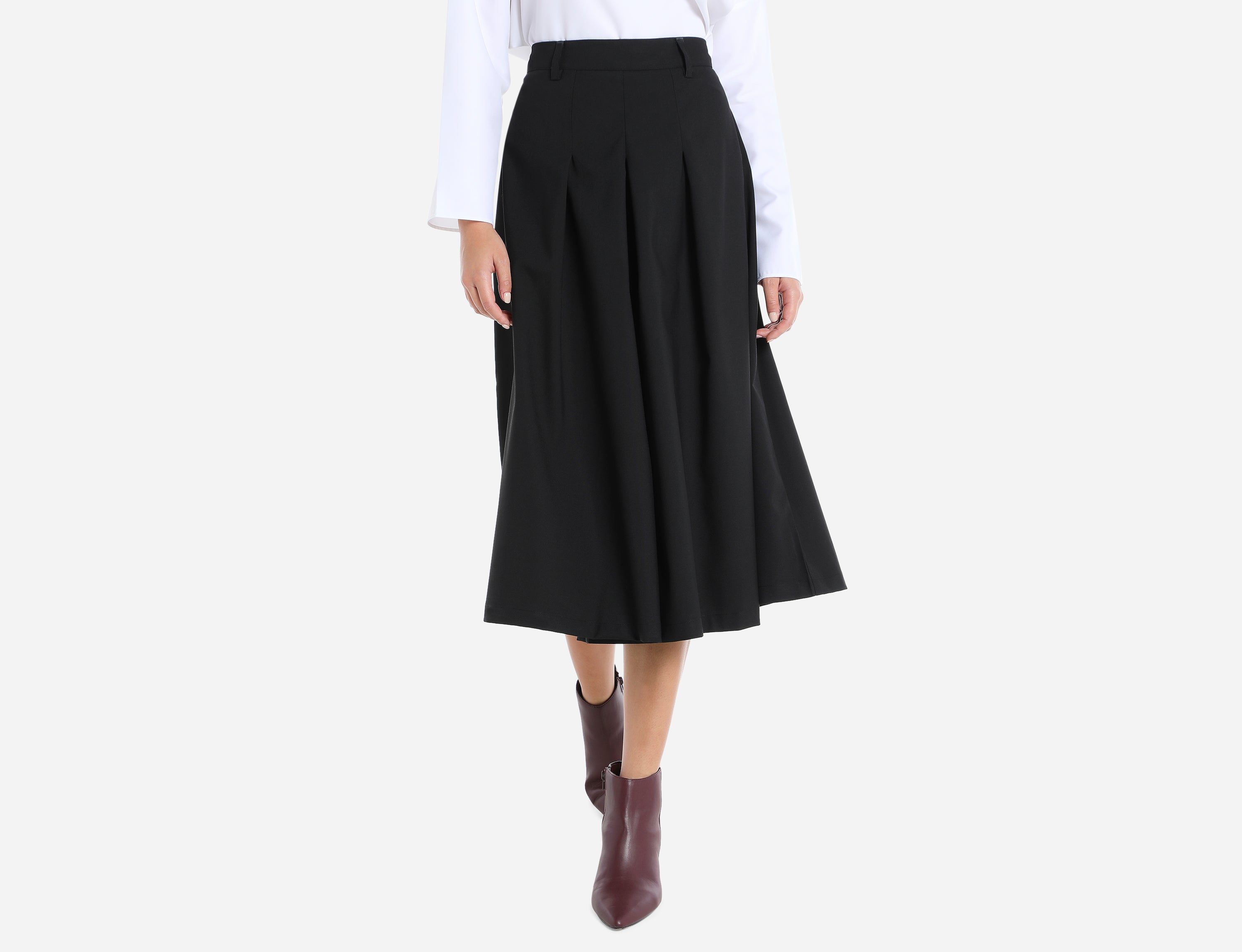Midi skort