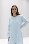 Linen Cross over Top