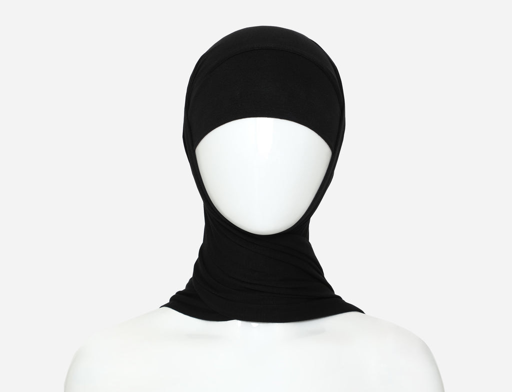 Scarf with visible Under-Hijab with short cords