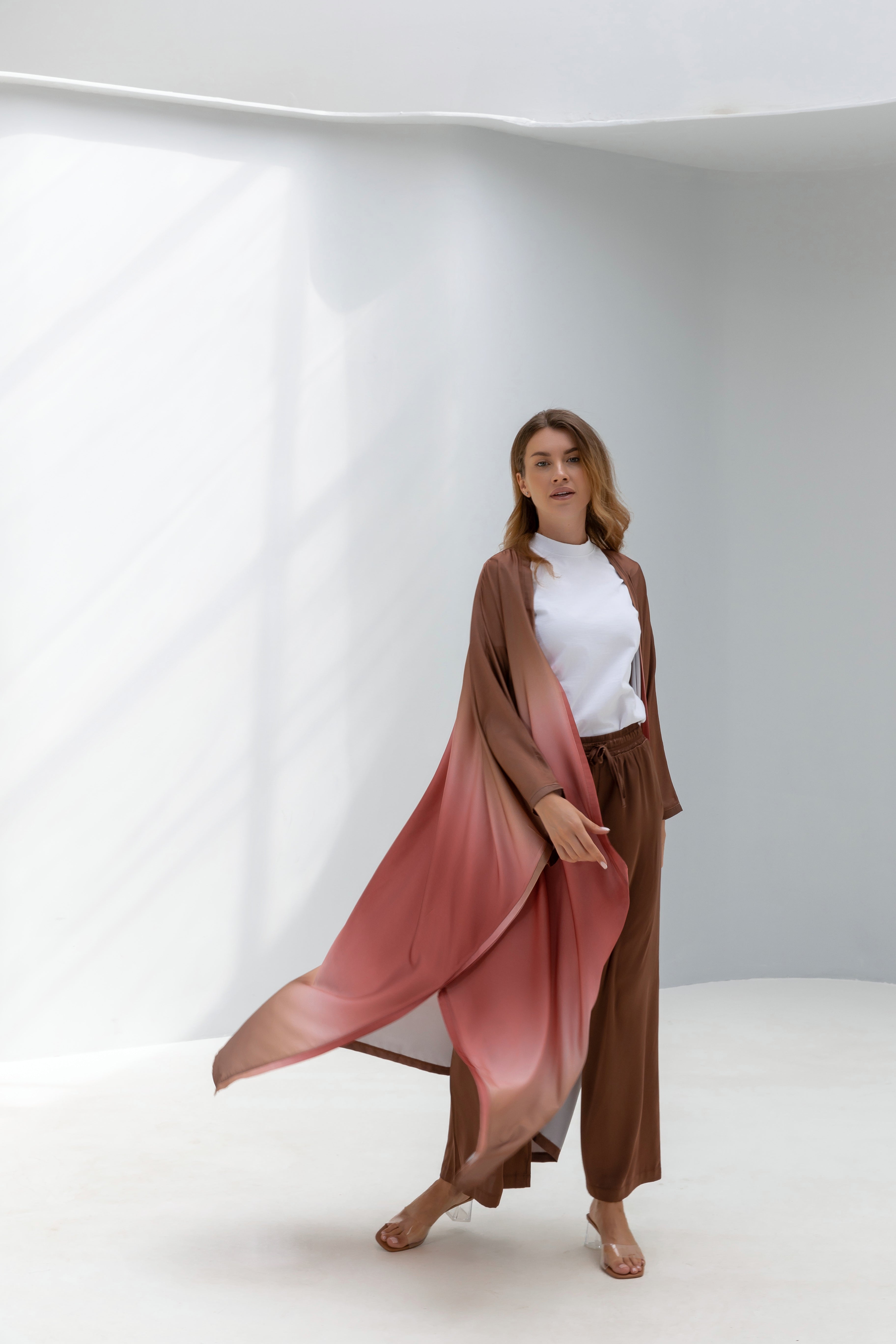 Maxi Silk Kimono