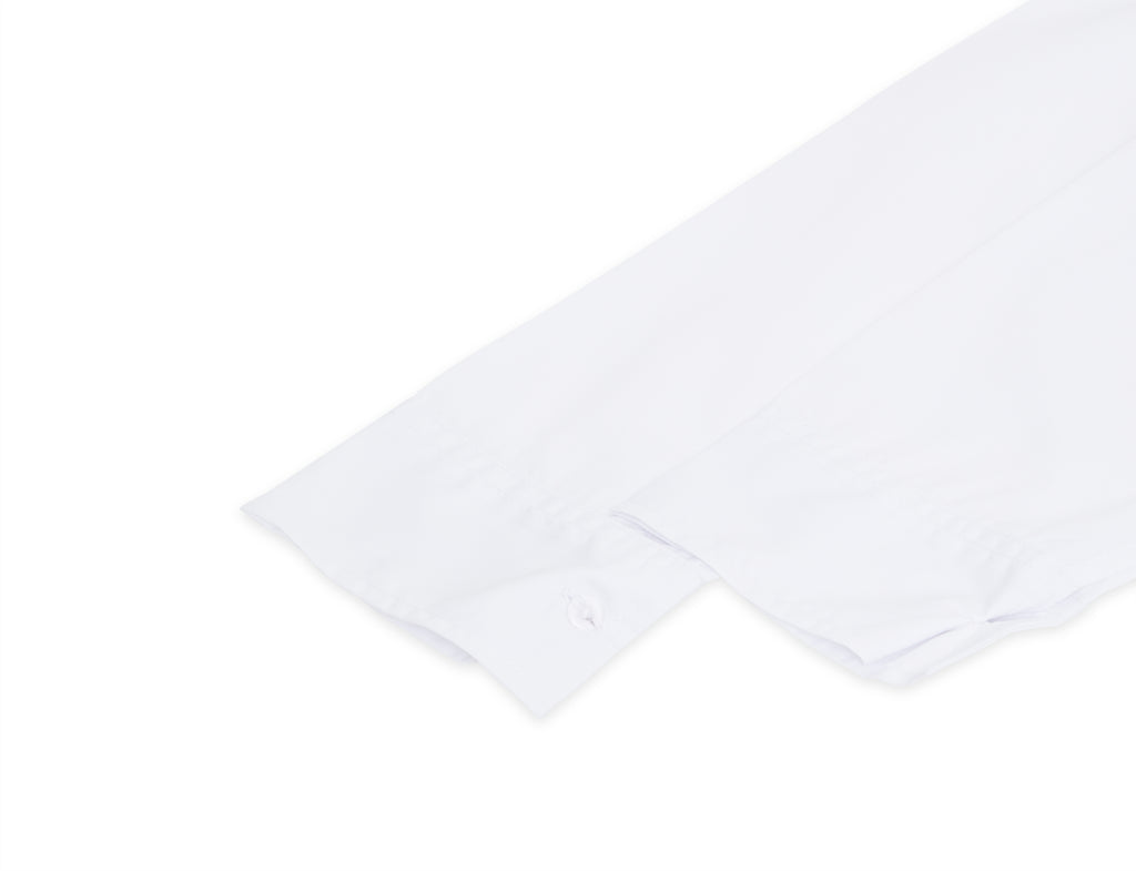 Collar top with shirt sleeves