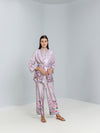 Floral Print Trousers