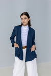 Loose-fit Linen Blazer