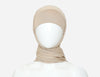 Scarf with visible Under-Hijab with short cords
