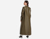Faux Leather Coat