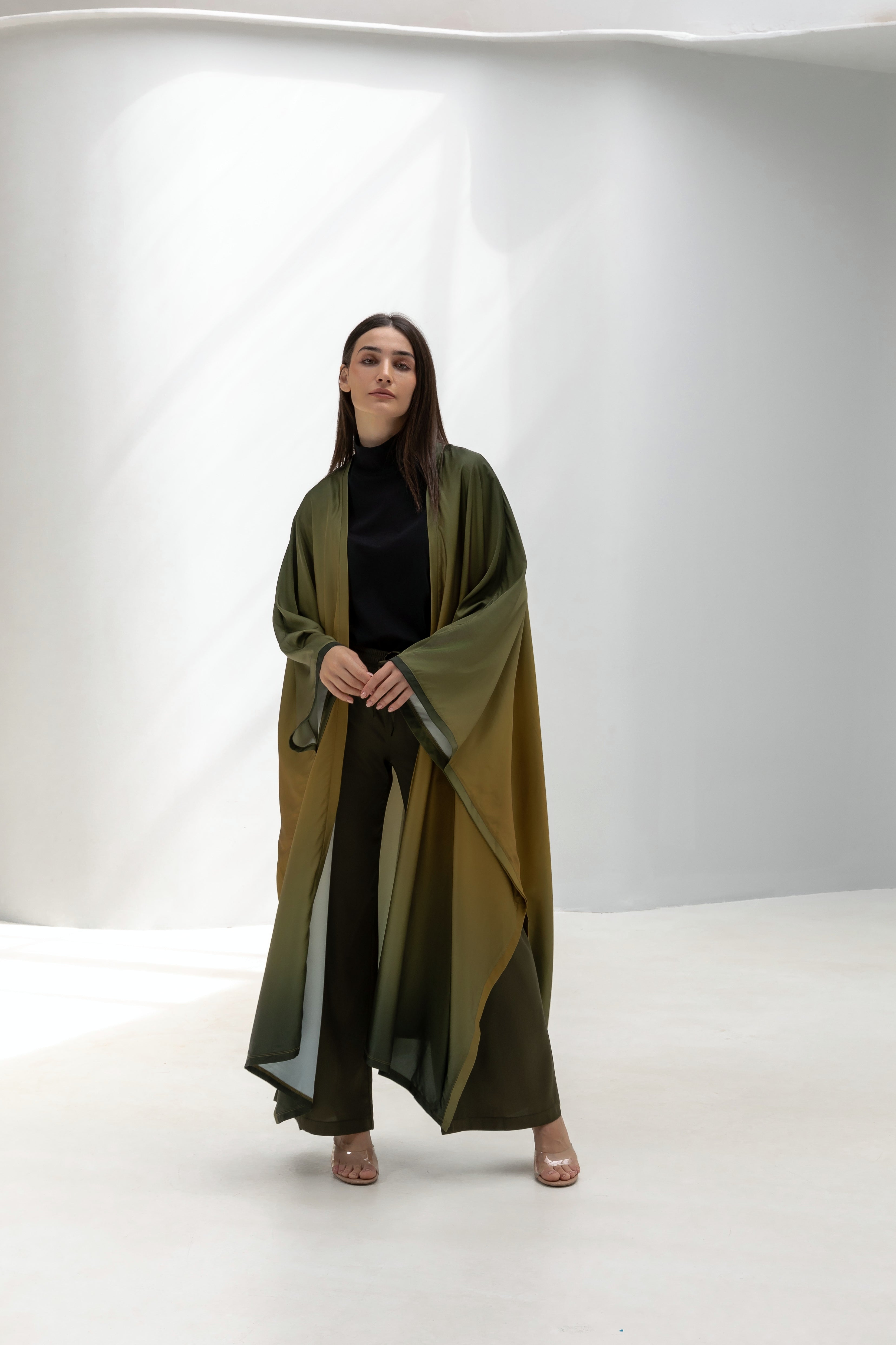 Maxi Silk Kimono