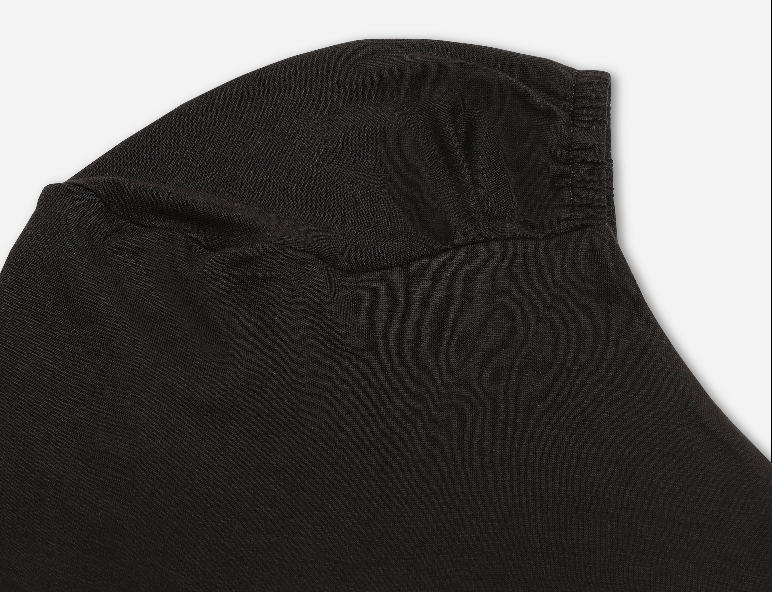 Scarf with invisible Under-Hijab with short cords