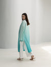 Ombre Satin Cardigan