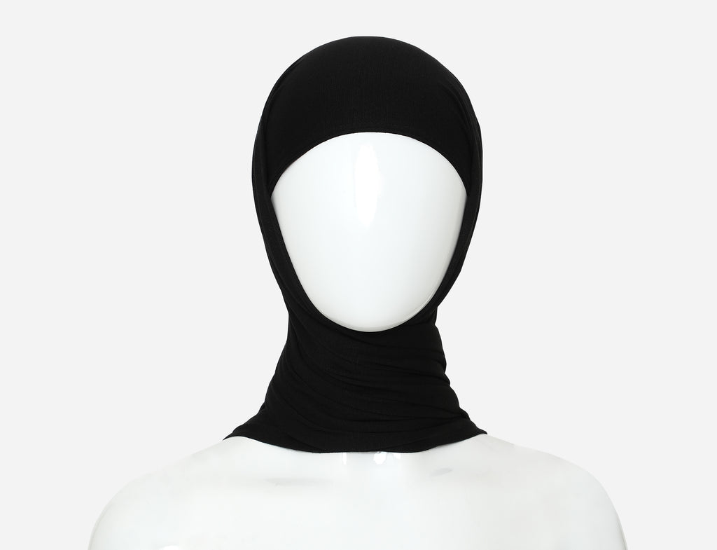 Scarf with invisible Under-Hijab with short cords