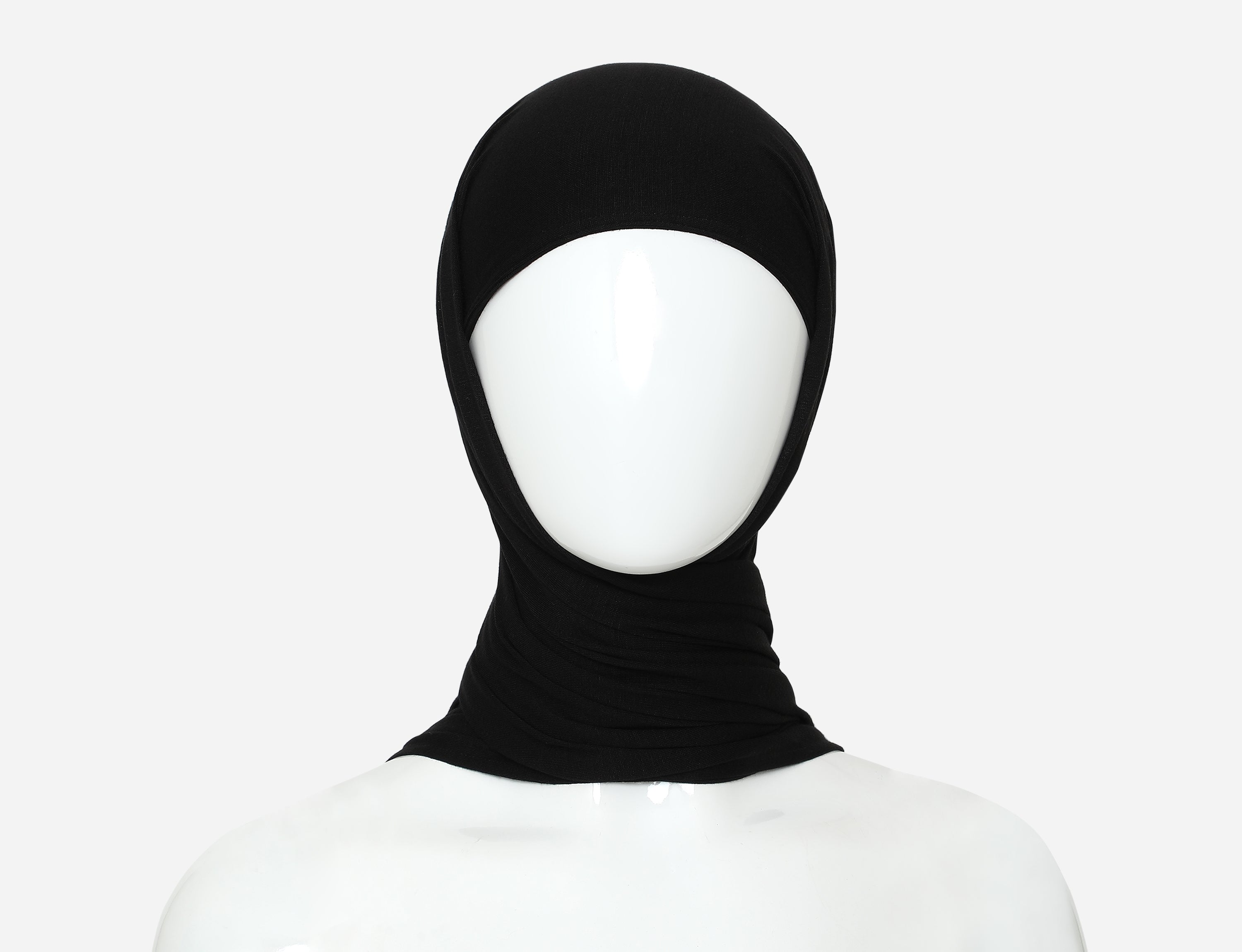 Scarf with invisible Under-Hijab with short cords