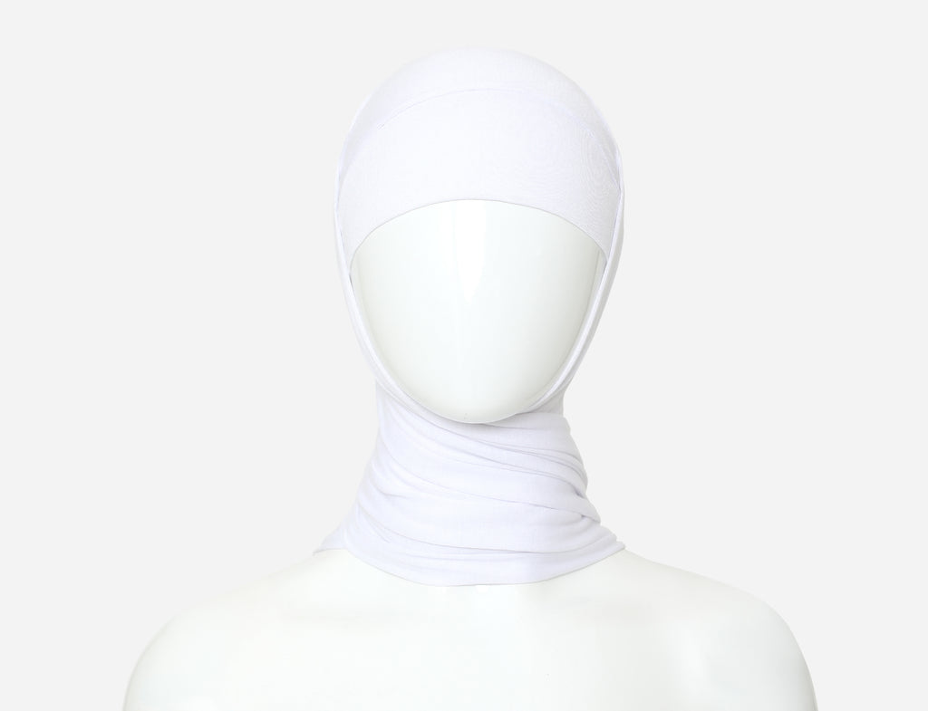 Scarf with visible Under-Hijab with short cords