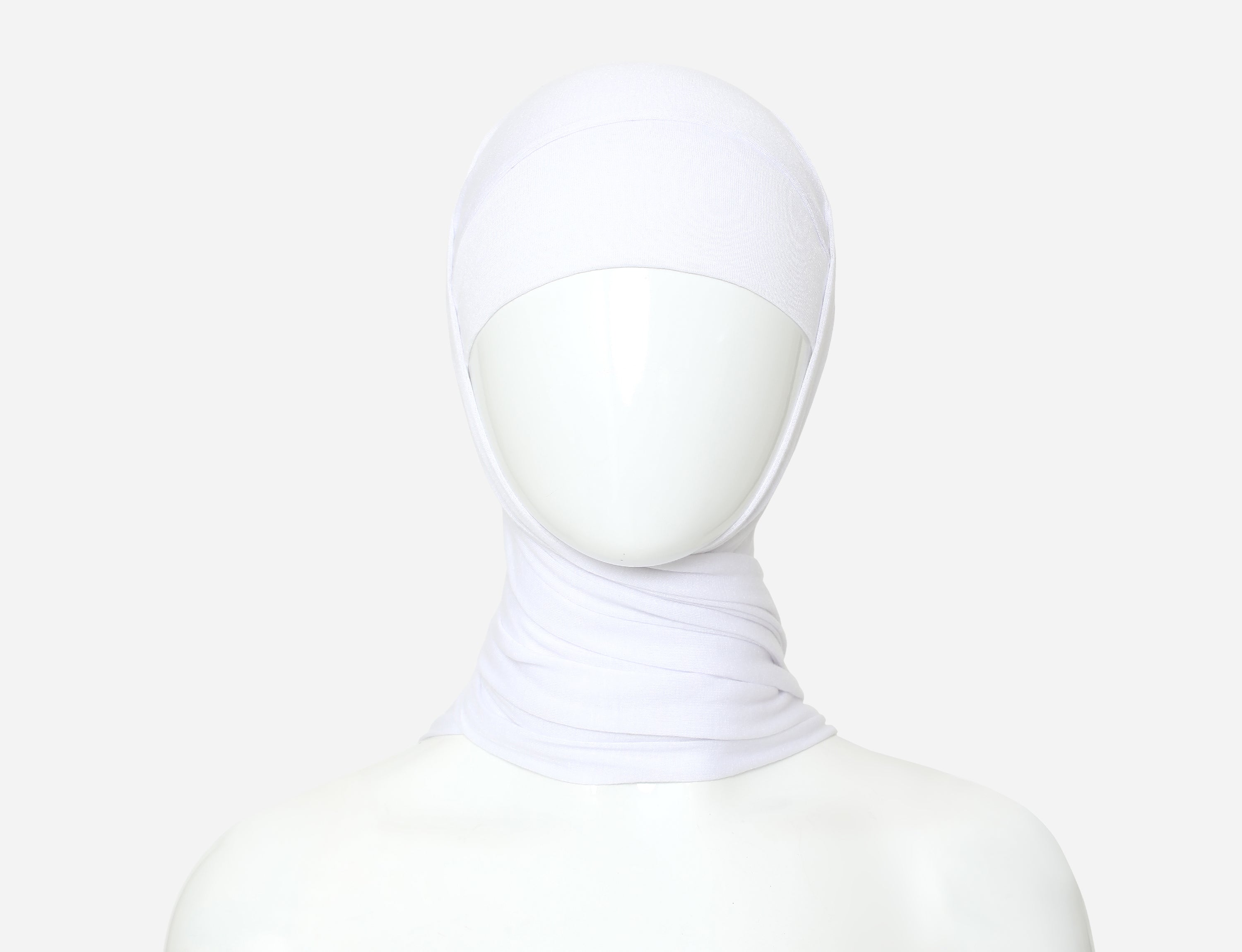 Scarf with visible Under-Hijab with short cords