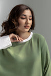 Asymmetric Linen Top