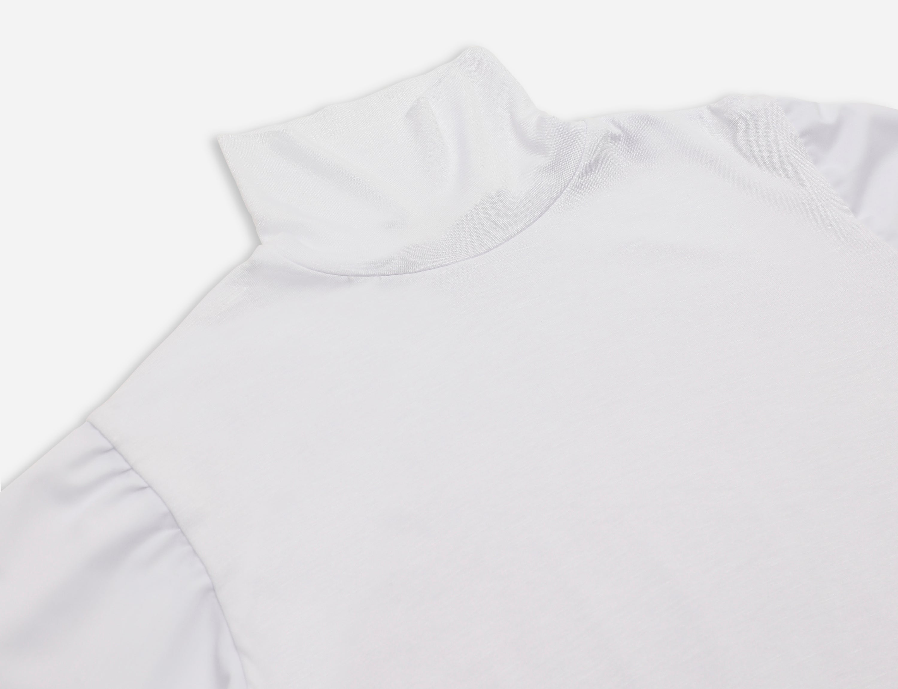 Short sleeves High neck T-shirt