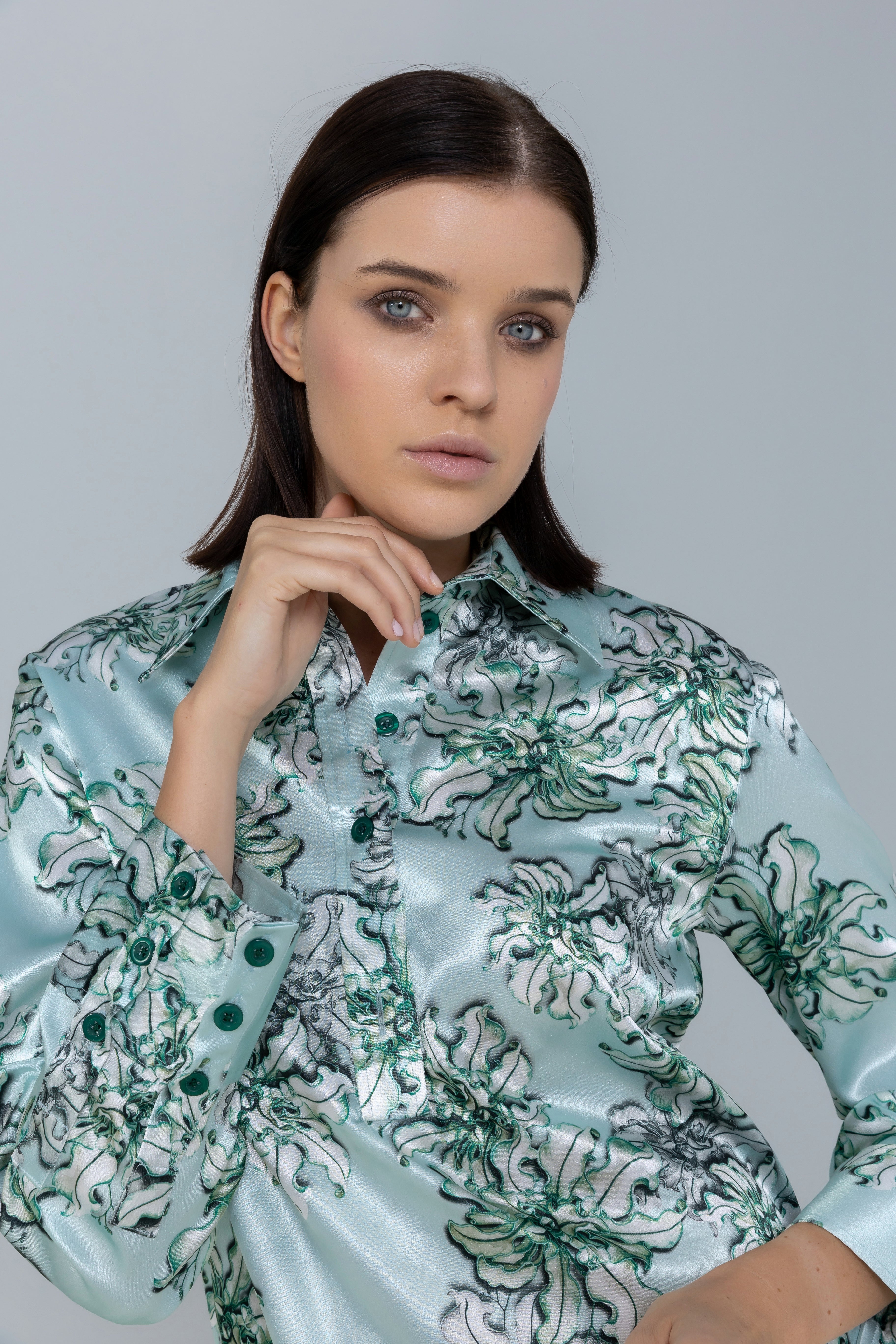 Flowing Printed Blouse