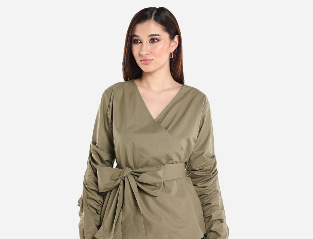 Wraparound Blouse