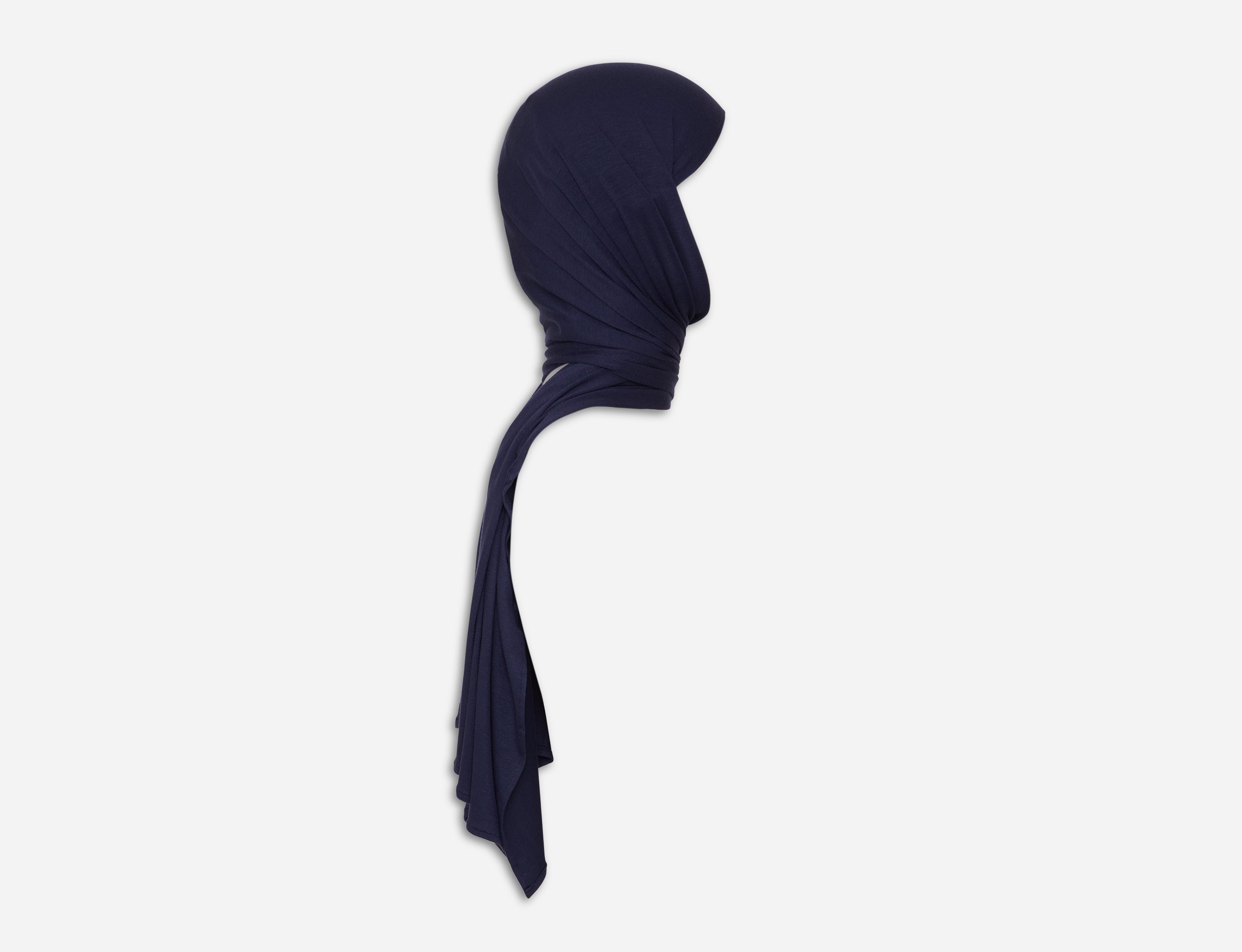 Scarf with invisible Under-Hijab with short cords