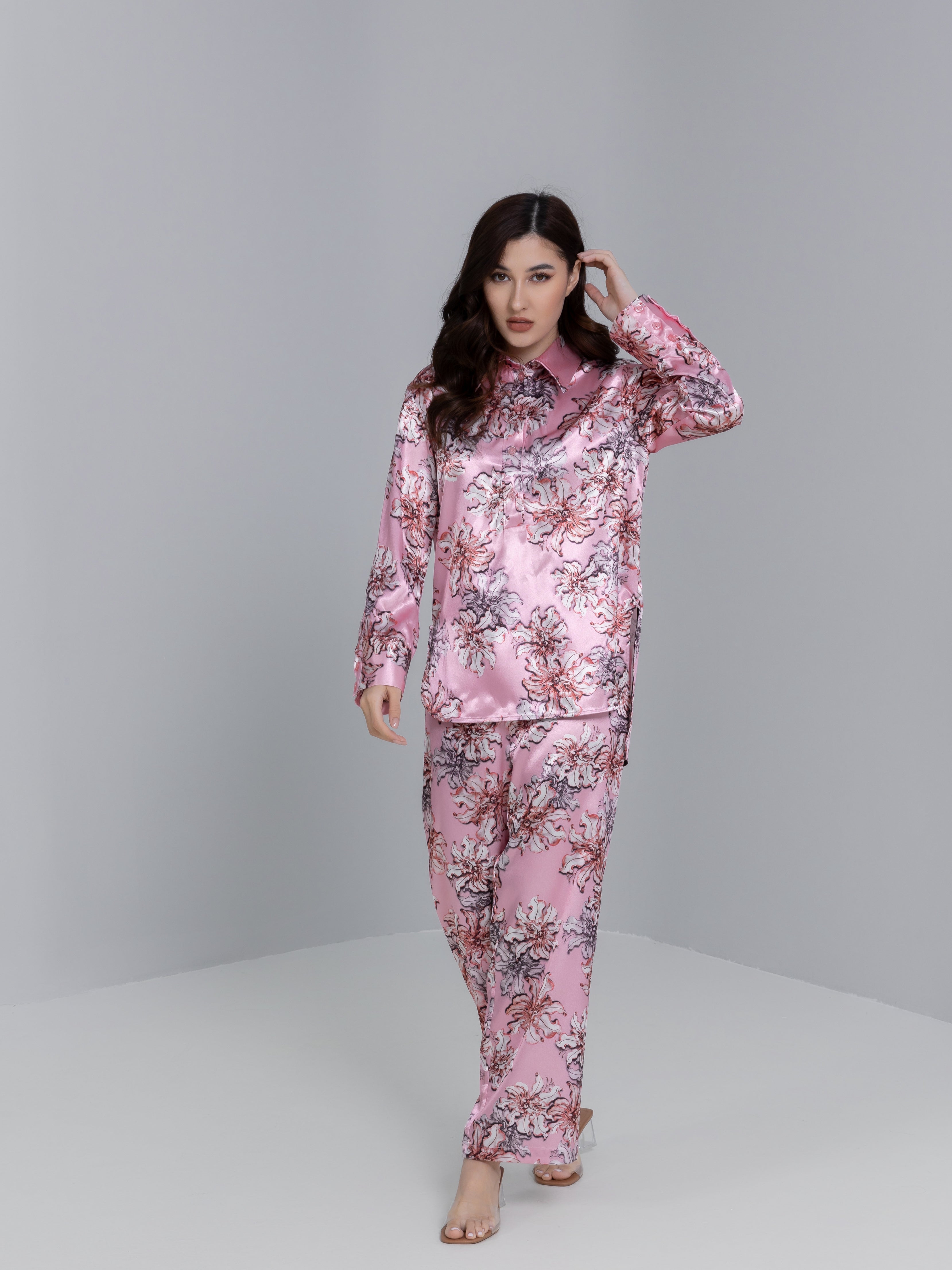 Flowing Printed Trousers