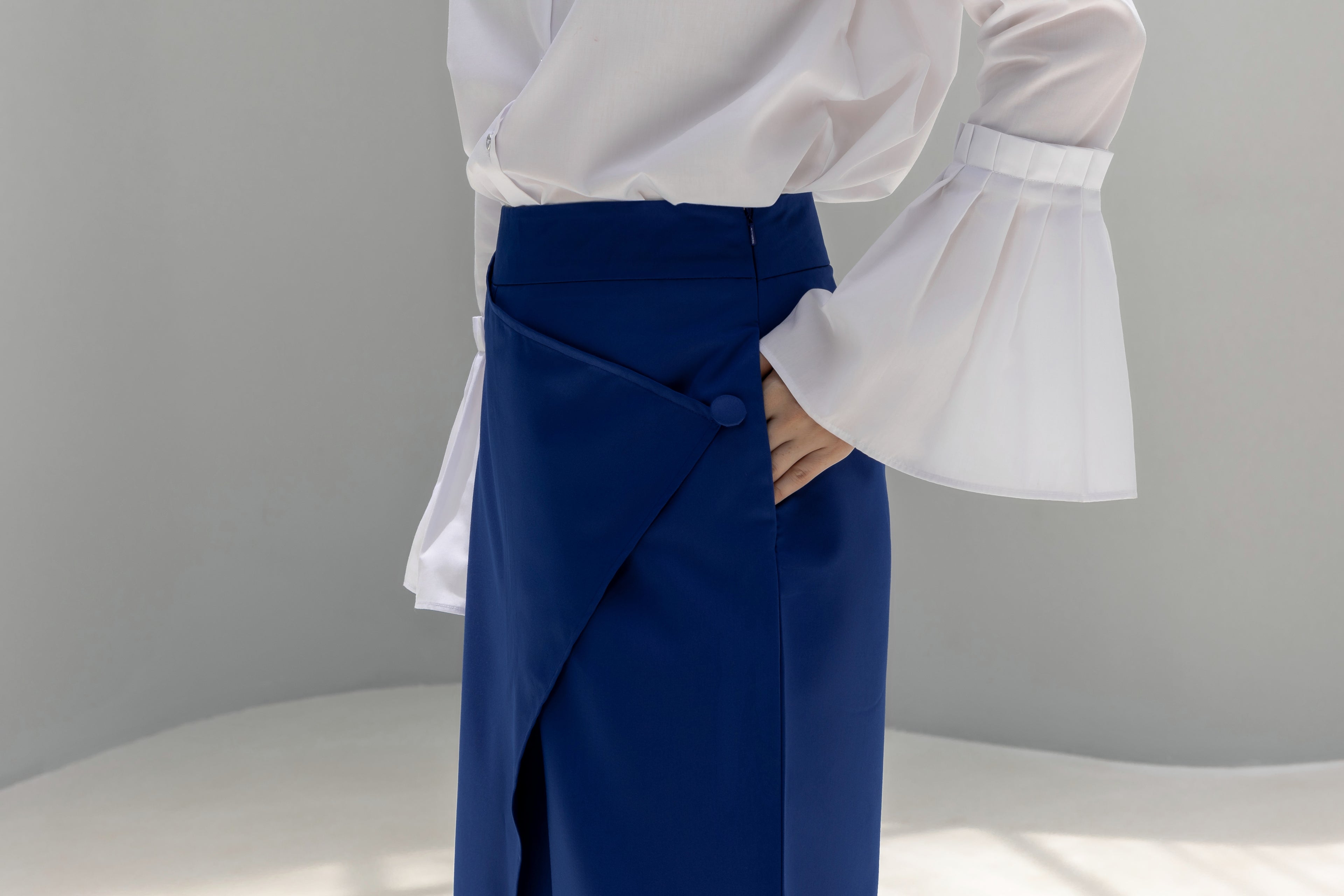 Cross over pants