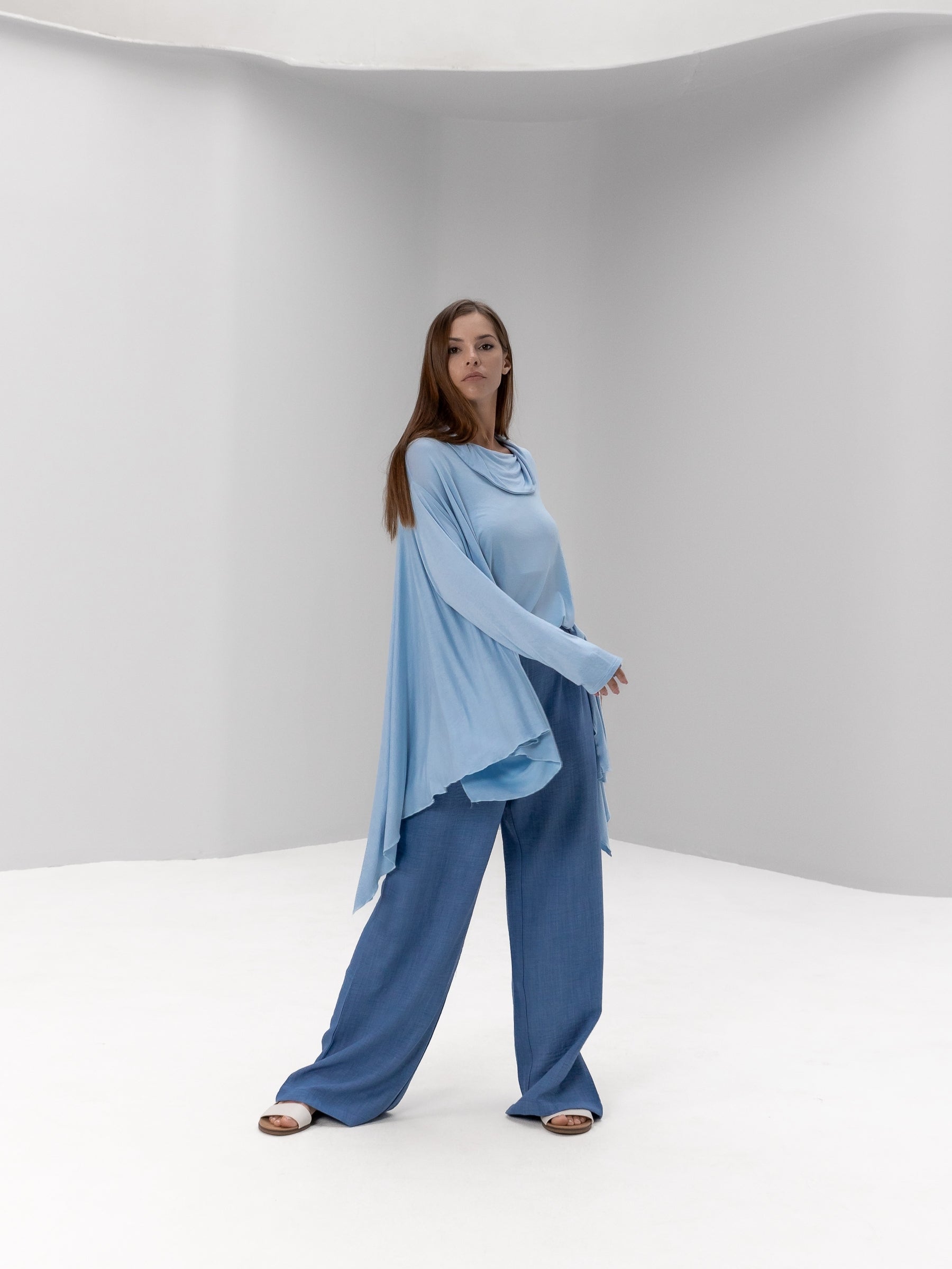 Wide leg Linen Pants