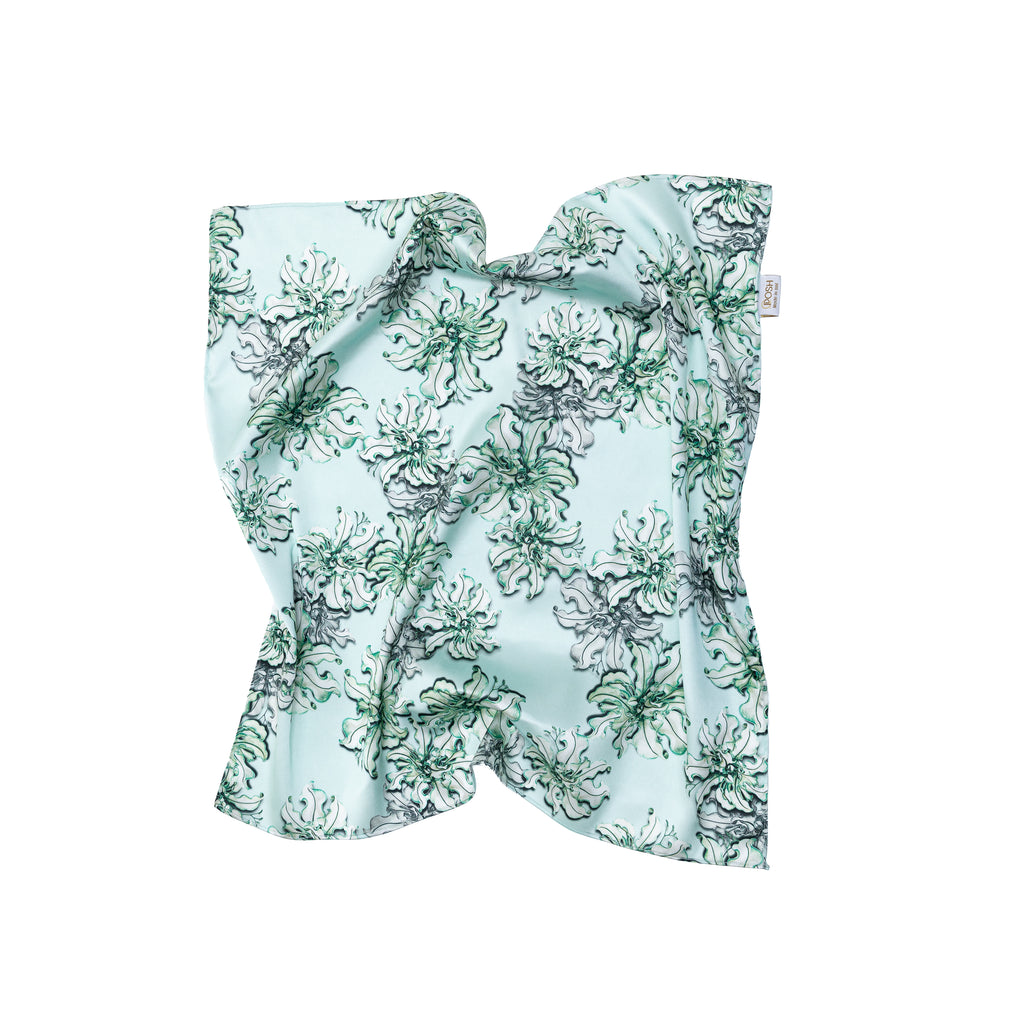 Printed Satin Scarf