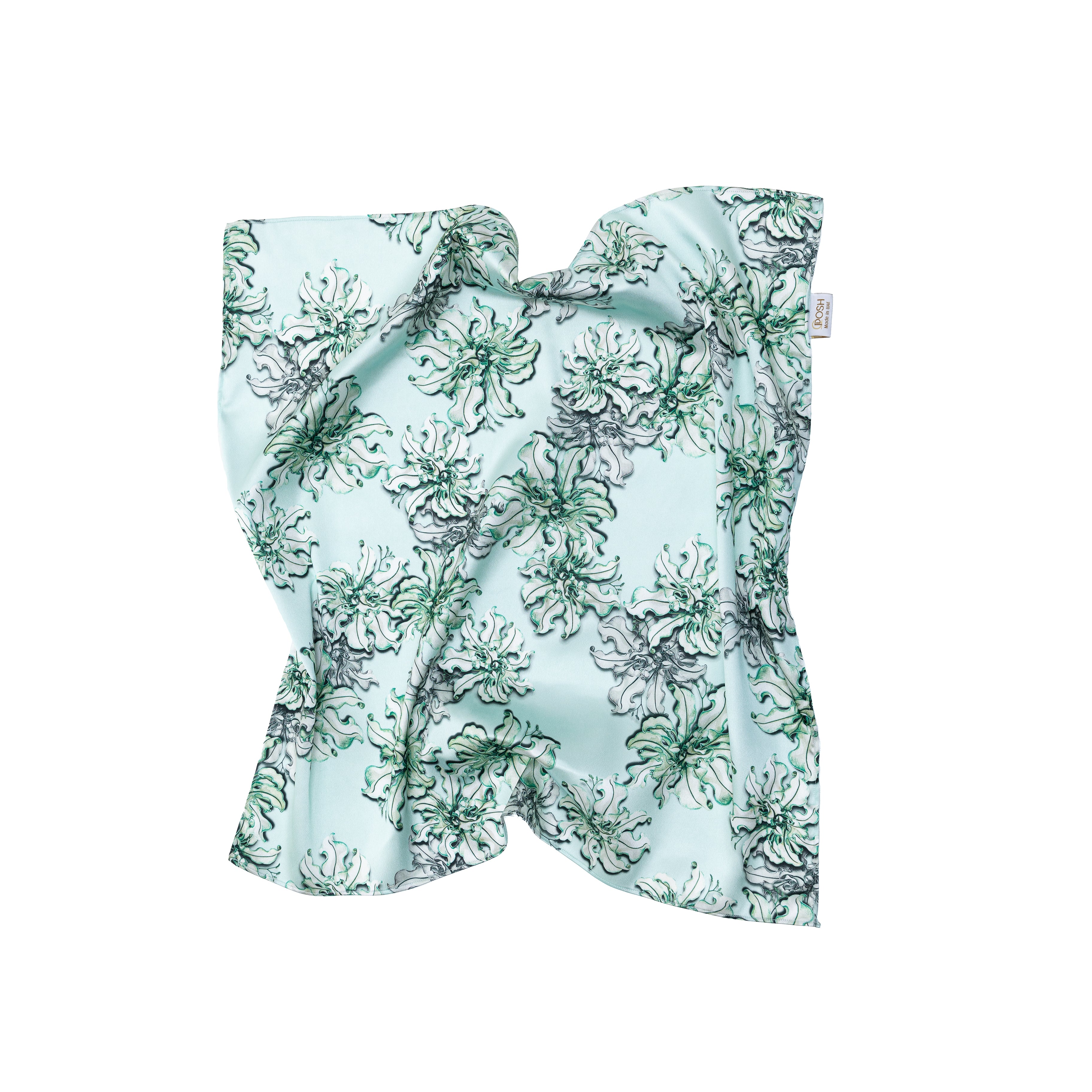 Printed Satin Scarf