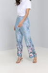 Floral Print Trousers