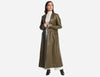 Faux Leather Coat