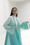 Ombre Satin Cardigan