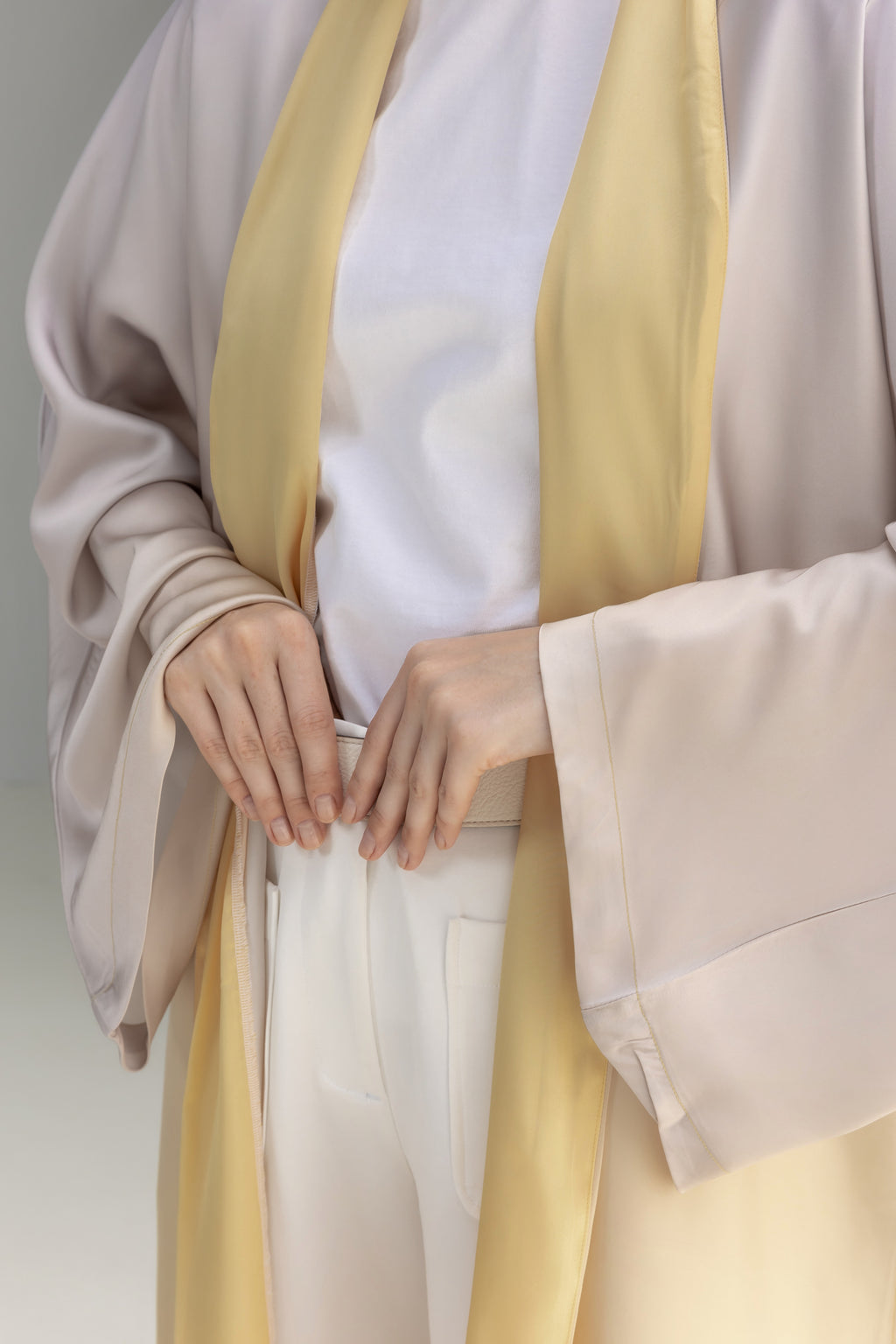 Ombre Satin Cardigan