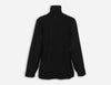 High neck top with shirt sleeves