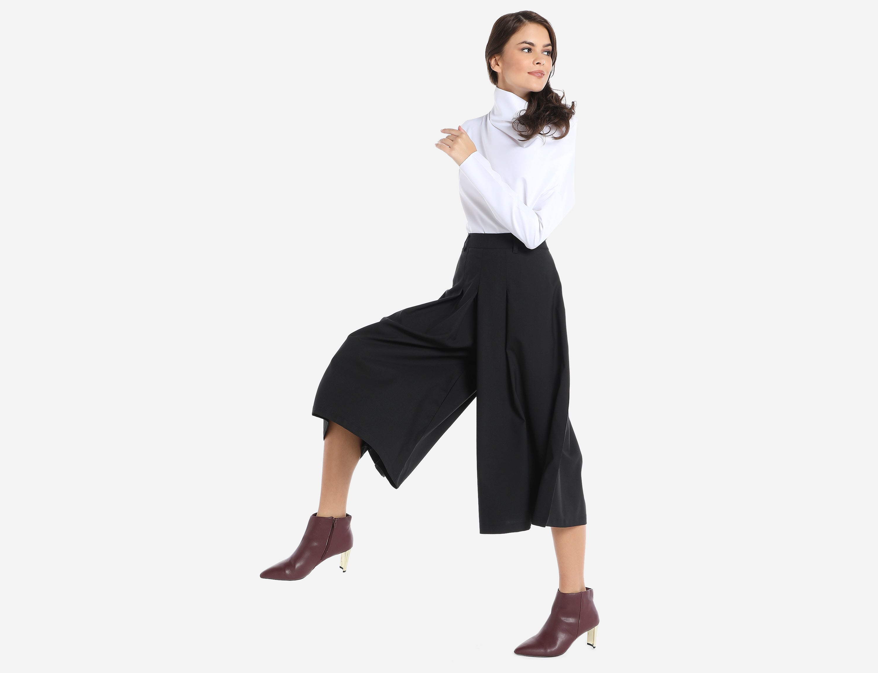 Midi skort