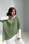 Asymmetric Linen Top