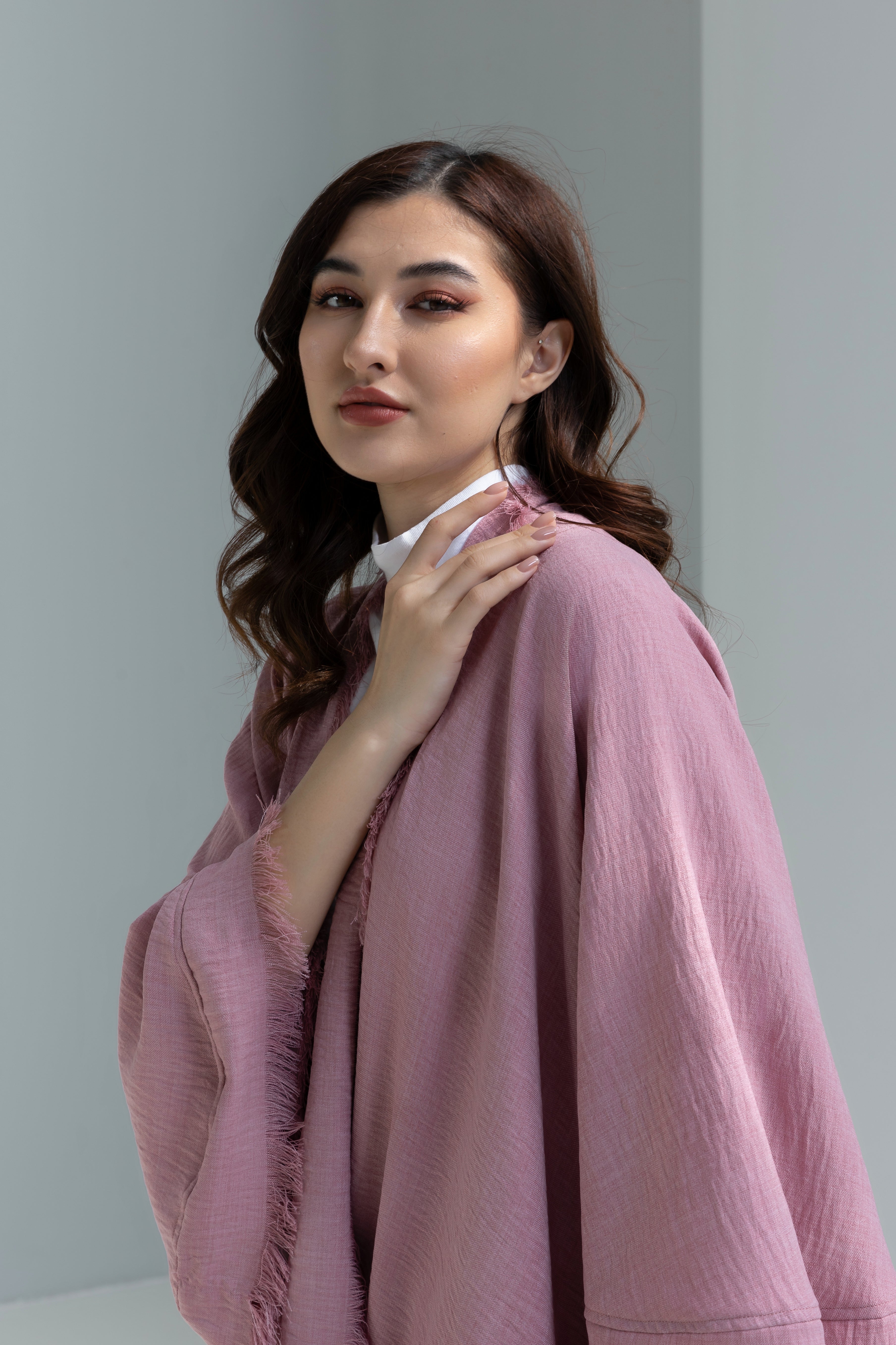 Linen Cardigan with fringes
