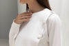 Buttoned Asymmetric Blouse