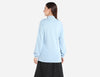 High neck Blouse with belt