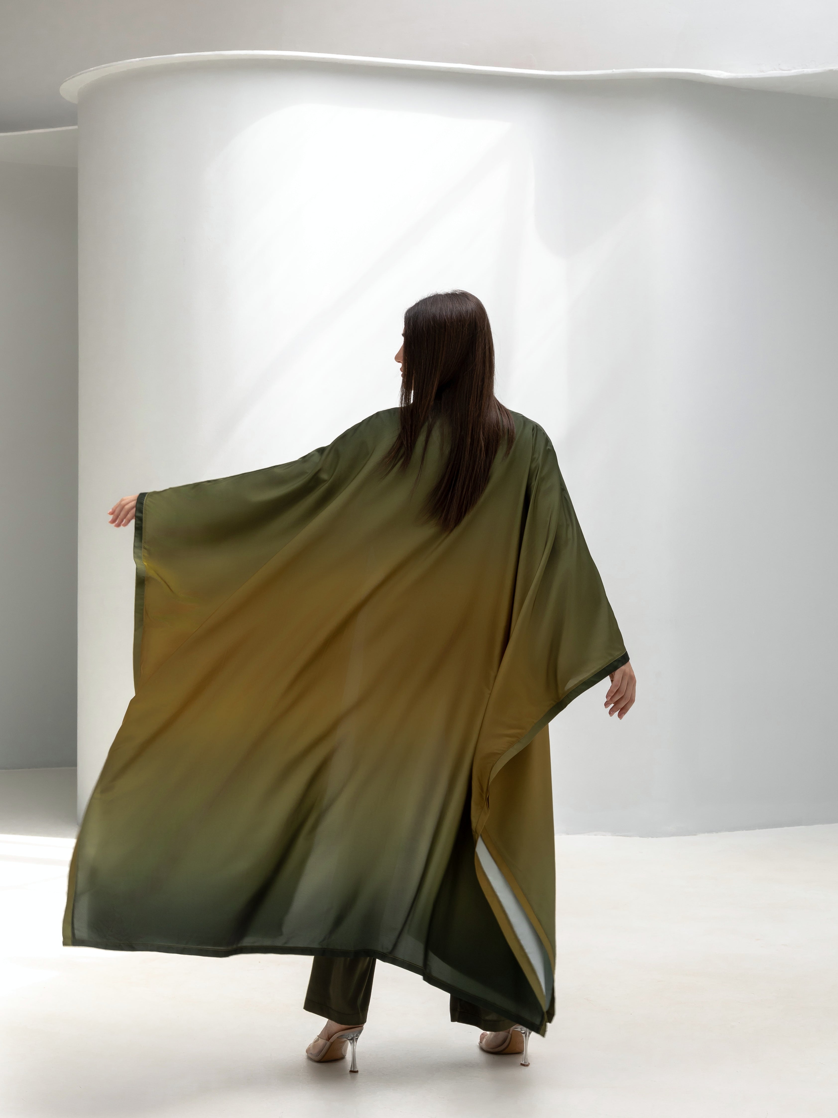 Maxi Silk Kimono