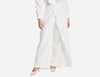 Wide leg pants with overlay skirt