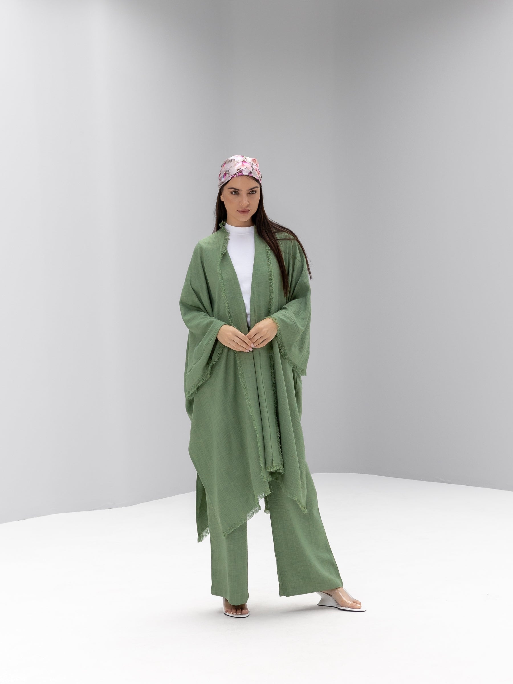 Wide leg Linen Pants