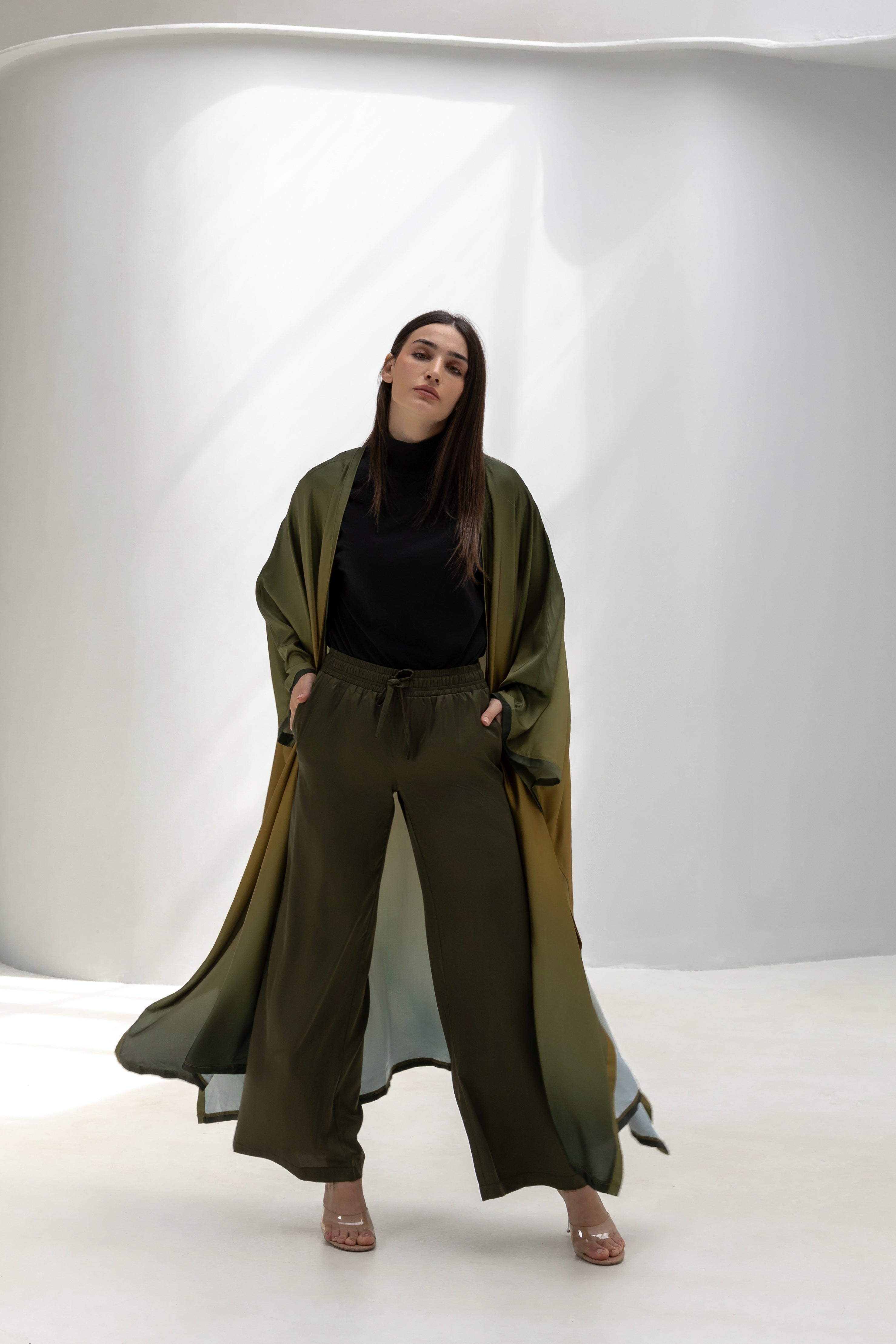 Maxi Silk Kimono