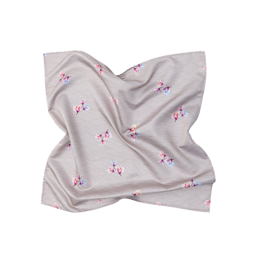 Printed Satin Scarf