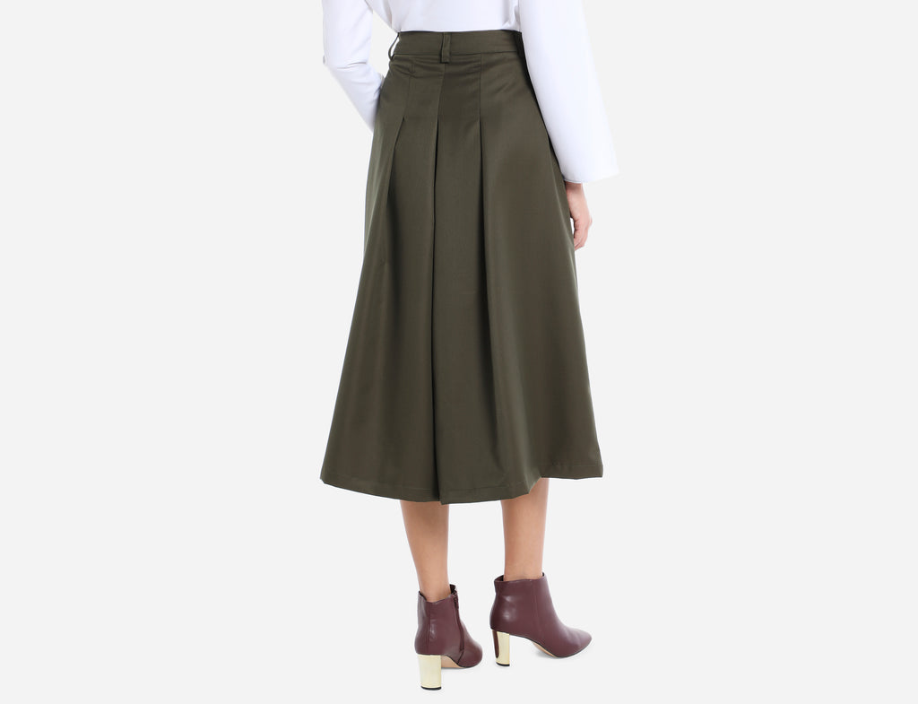 Midi skort